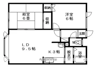ベネッセⅡ【2階】の間取り